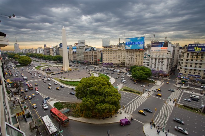 Най-широката улица в света - Авенида 9 де Хулио, Аржентина