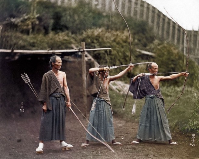 Обучение на самураи, 1860г