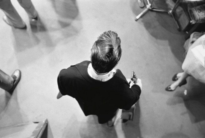 Прическата на Елвис, погледната от високо. 1956г.