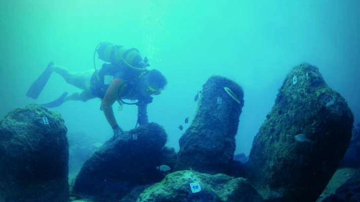 Древното селище Атлит Ям, запазило се 9000 години под вода