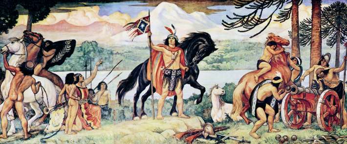 Галварино - индианецът с ножове, вместо ръце, изправил се срещу испанците