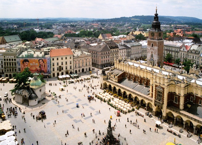 Историческия център на Краков, Полша