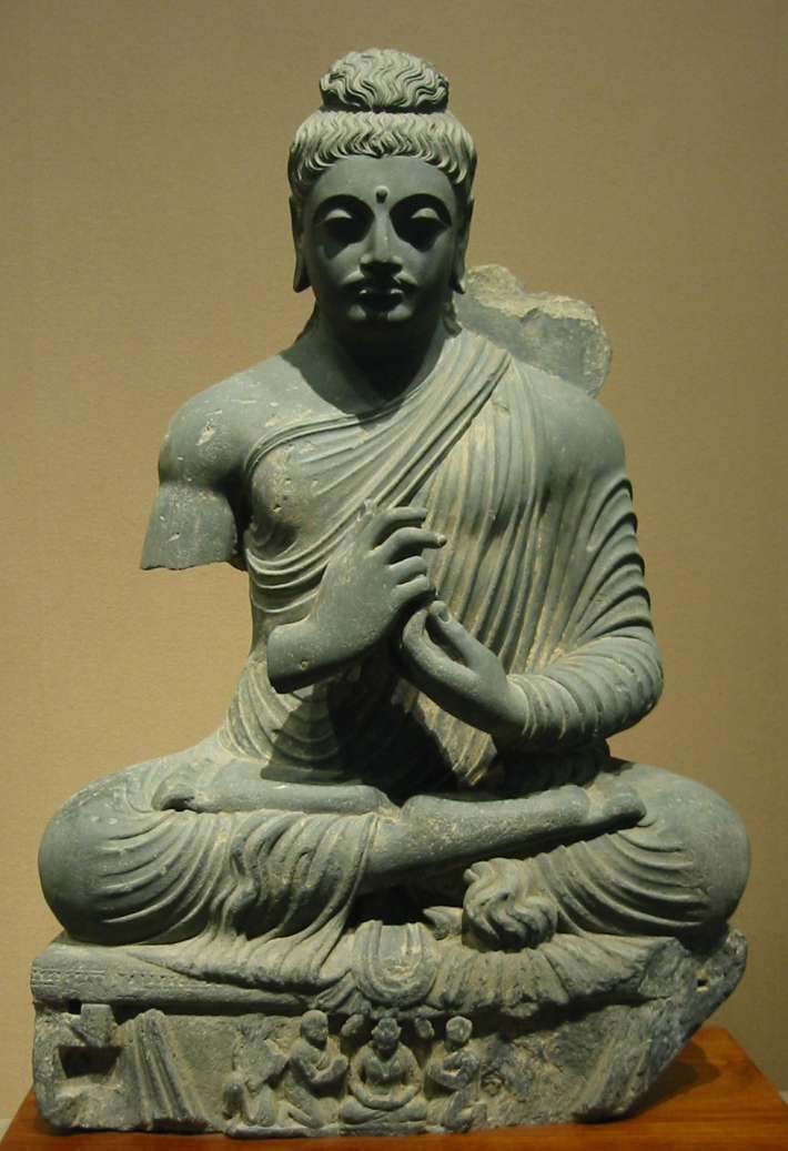3. Истинският Буда е бил сериозен тип със средно телосложение