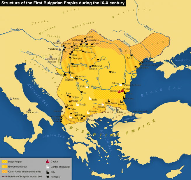 Обстановка в България в края на X век