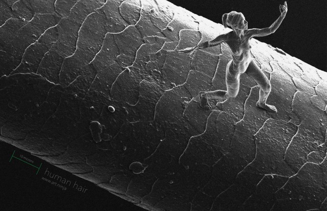 Нано скулптури - най-малките човешки фигури