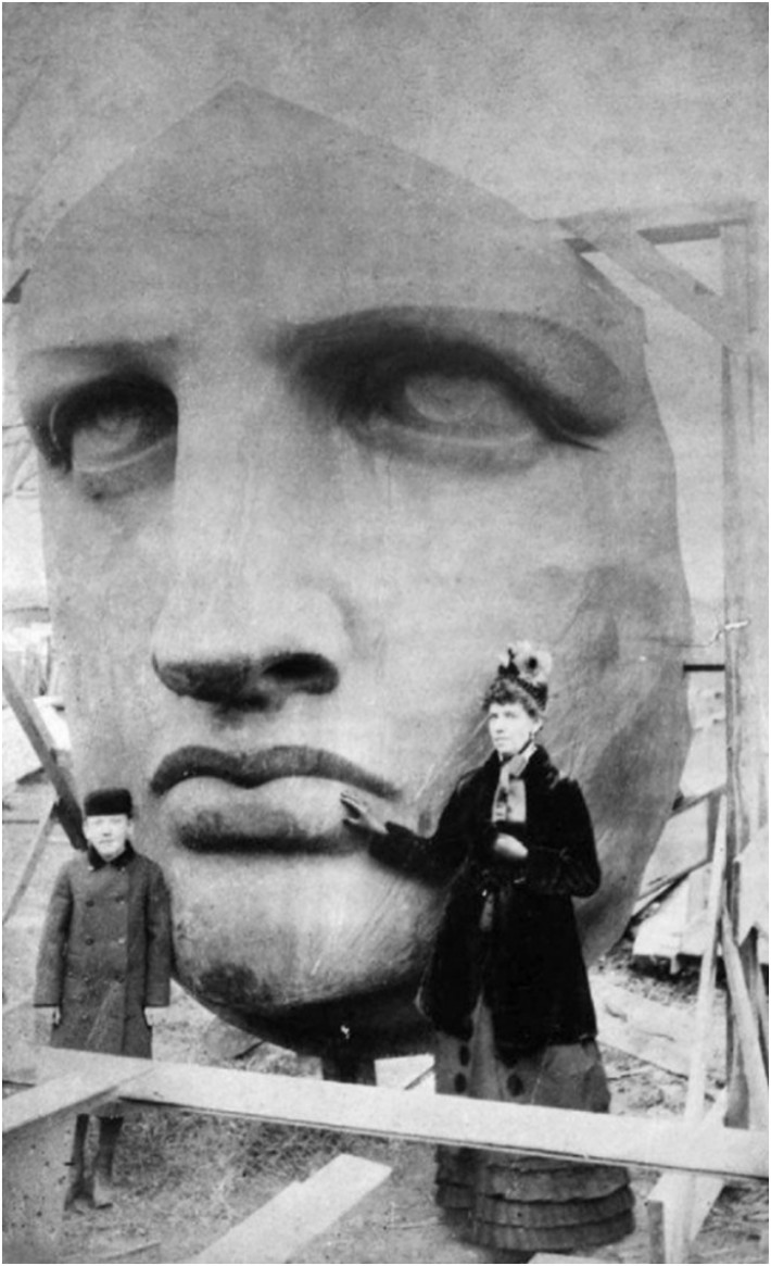 1. Разопаковането на Статуята на свободата, 1885г