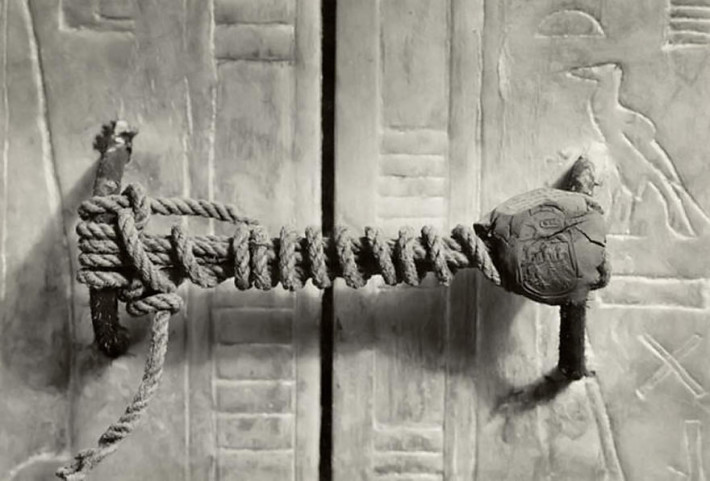 Здравият печат на гробницата на Тутанкамон, 1922г