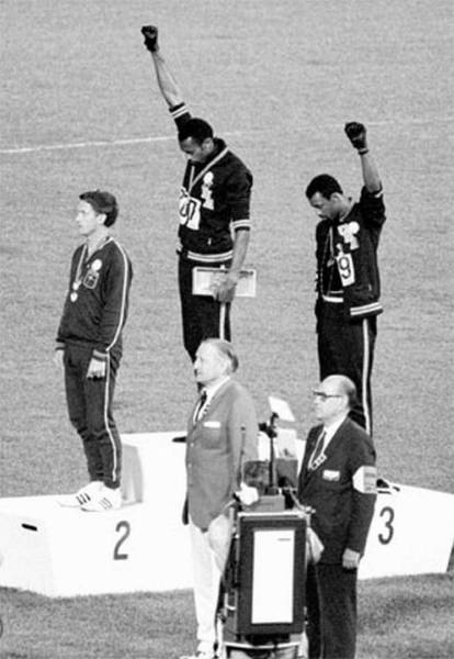 1968г, Мексико Сити: Черната сила