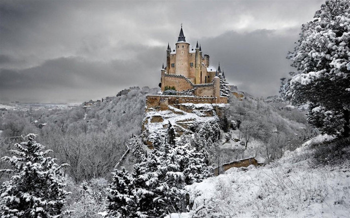 Снежанка – Замъка Сеговия, Испания