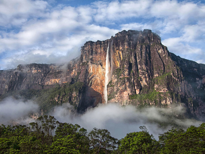 В небето – Водопада Анхел, Венецуела