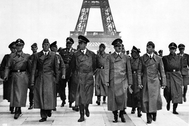 Хитлер в Париж, 1940г